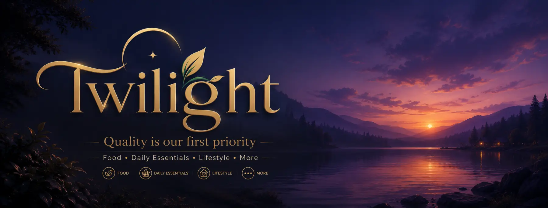 Twilight Market brand banner